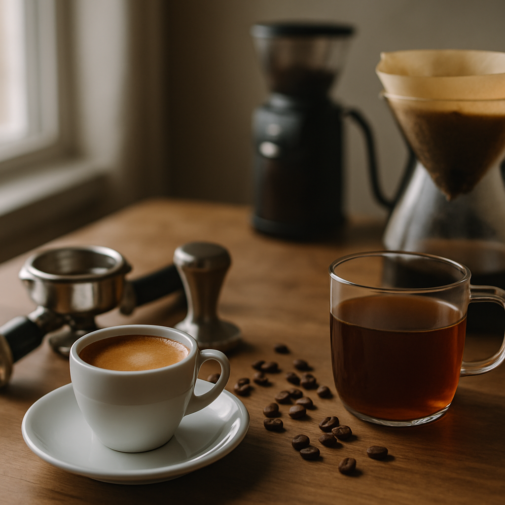Unterscheid zwischen Espresso und Filterkaffee – verständlich erklärt